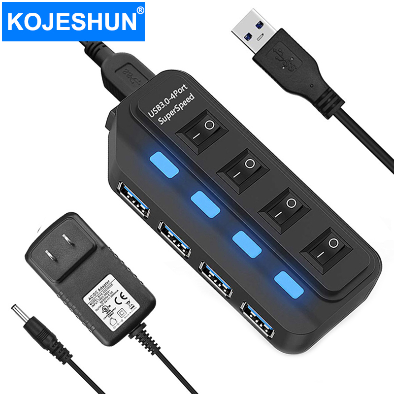 Tech Accessories Pc - 4 Ports USB 3.0 HUB 5Gbps