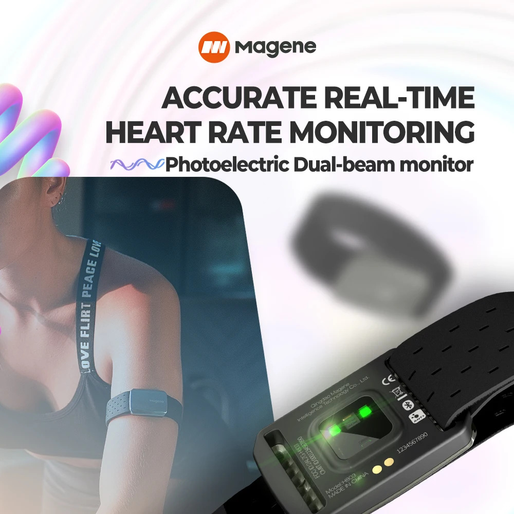 Magene H803 Heart Rate Armband - Monitor Arm Single recension och pris