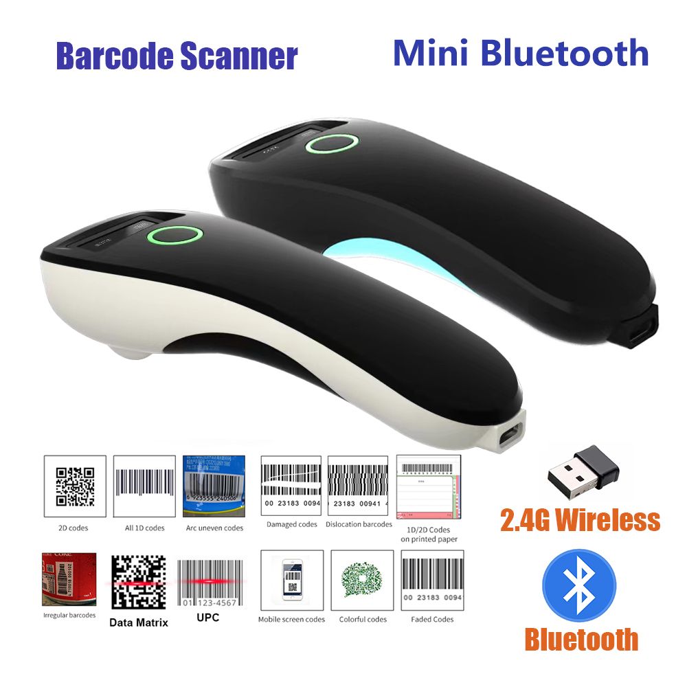 Mini Handheld Portable Barcode - Document Scanner Portable recension och pris
