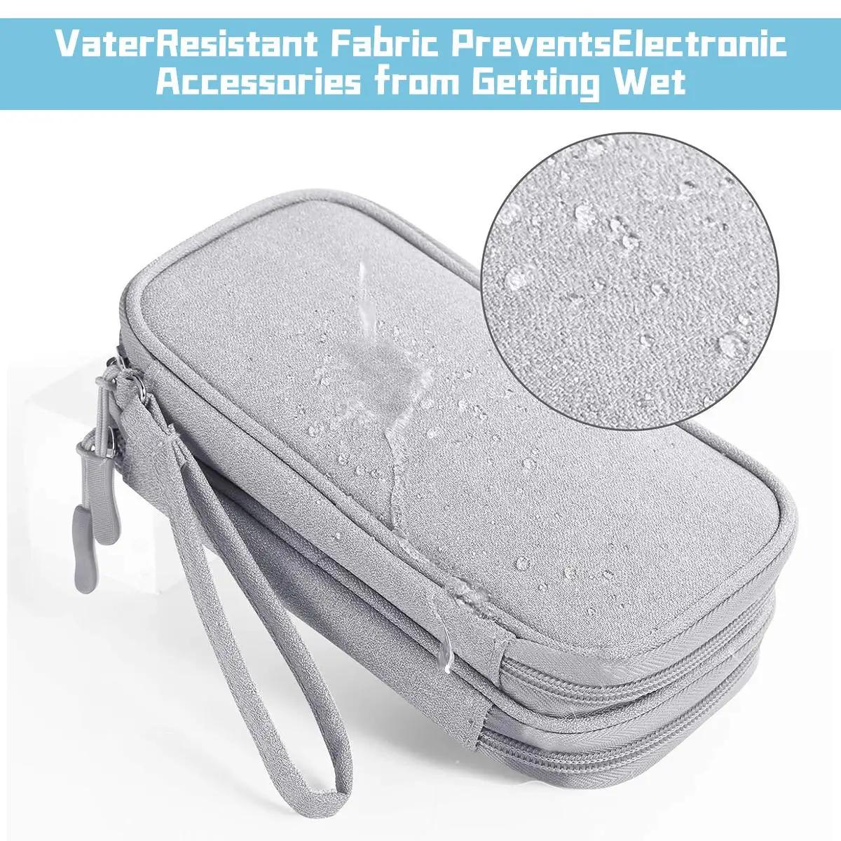 Waterproof Travel Cable Organi - Tech Accessories Hard Case recension och pris