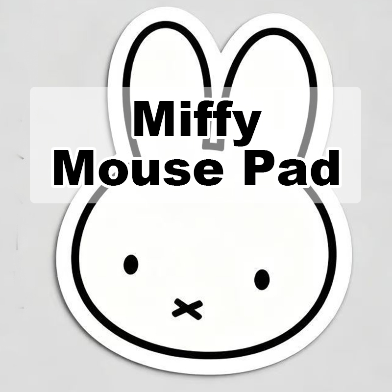 Miffy Mouse Pad Kawaii Cartoon - Tech Accessories For Home Office recension och pris