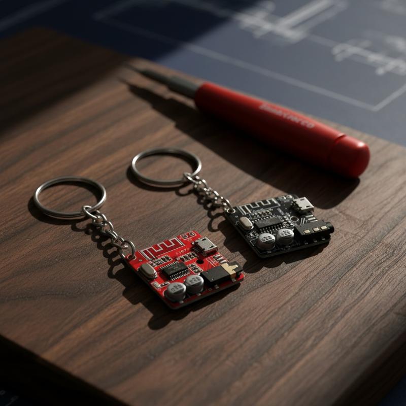 Circuit Board Keychain Vintage - Tech Woven Accessories recension och pris
