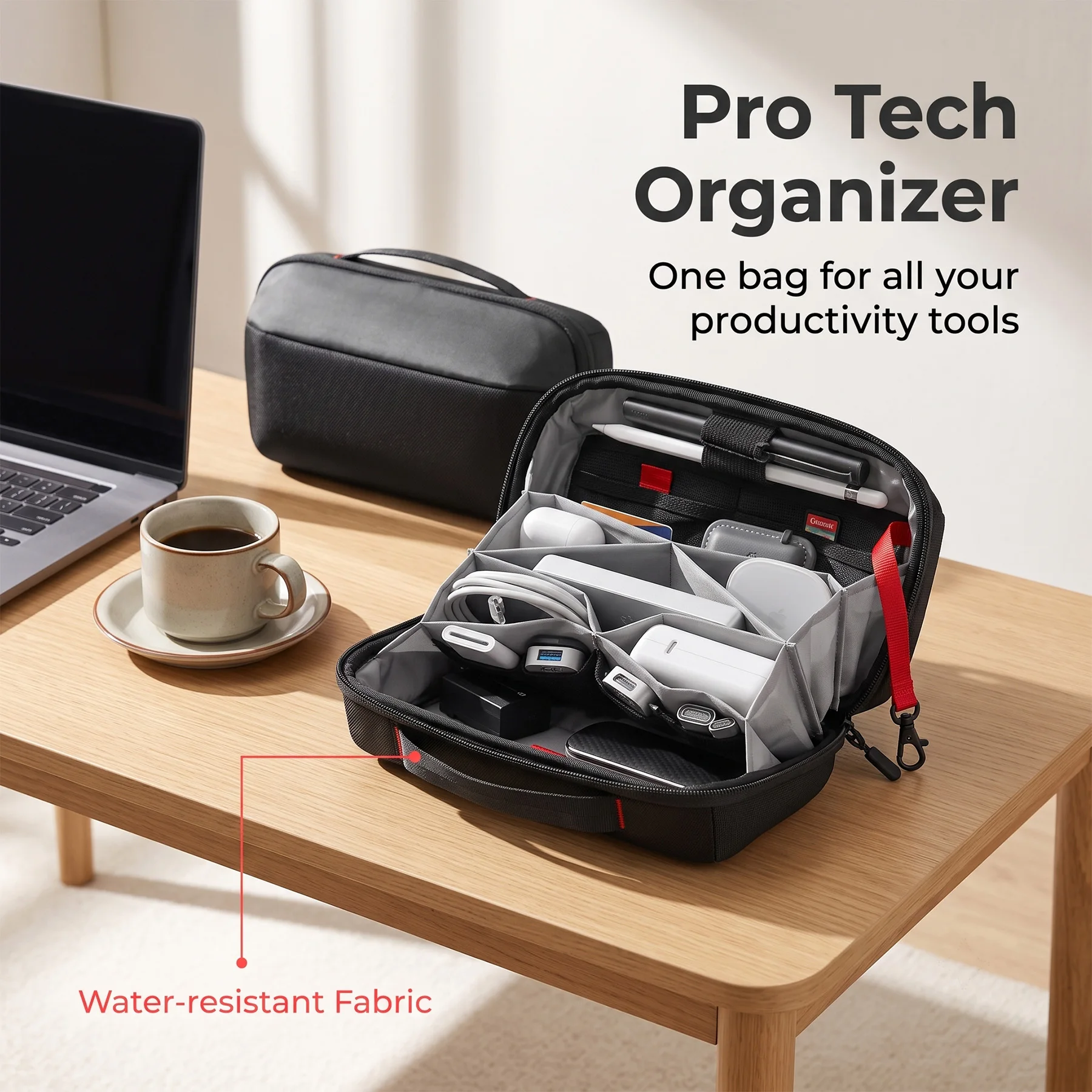 Travel Tech Organizer Pouch, W - Tech Accessories For Travel recension och pris