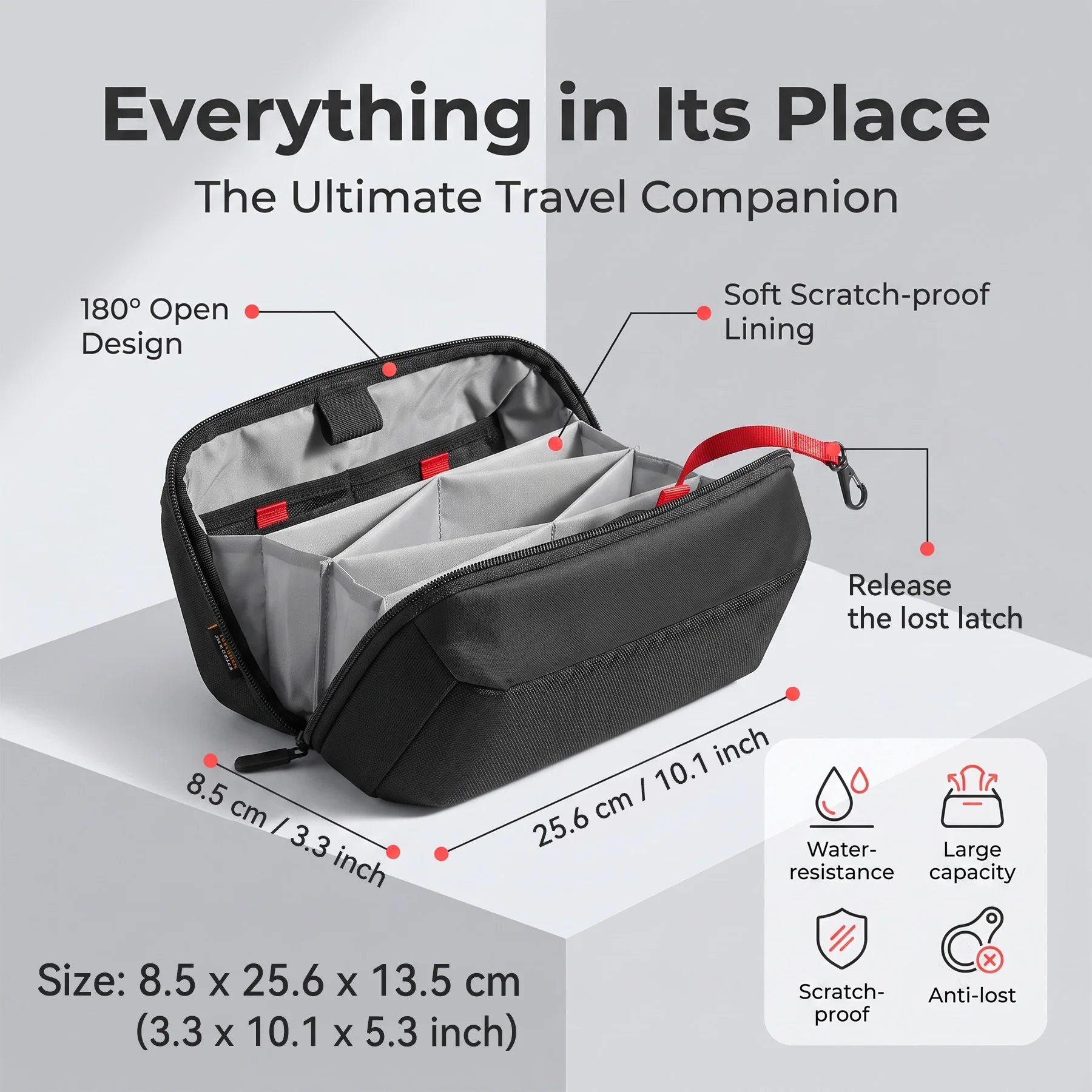 Travel Tech Organizer Pouch, W - Tech Accessories For Travel recension och pris