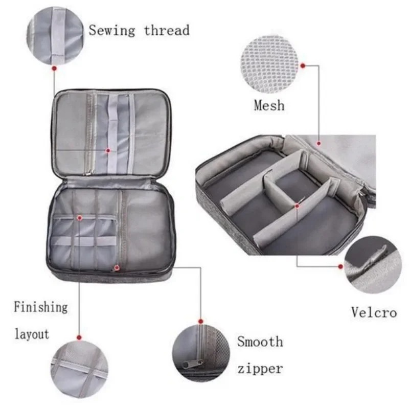 Electronics Organizer Travel C - Tech Accessories For Travel recension och pris