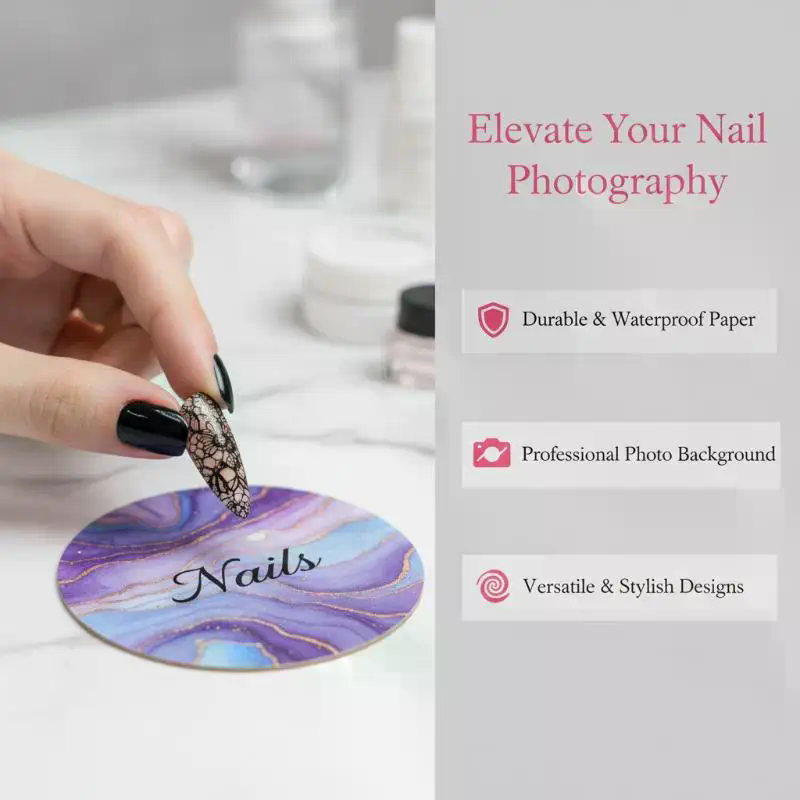 10Pcs Nail Art Display Cards H - Tech Accessories Photo recension och pris