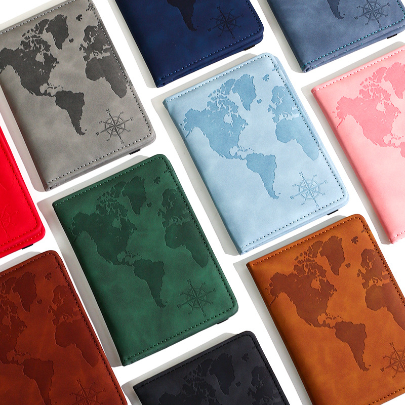 New Map Printed Passport Holde - Tech Accessories For Travel recension och pris