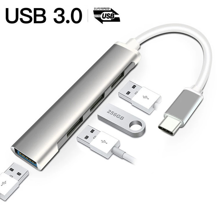 4-in-1 USB C HUB 3.0 Type C 3. - Tech Accessories Pc recension och pris