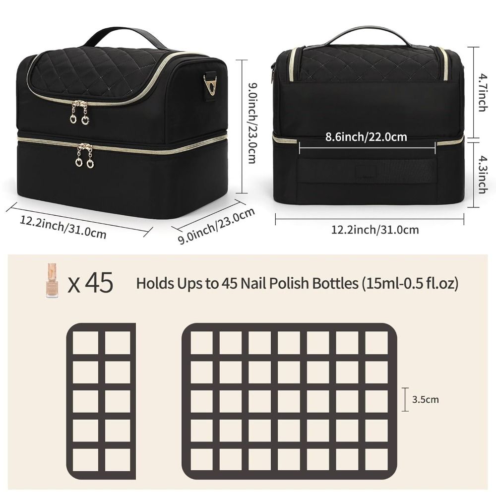 Double Layer Nail Polish Organ - Tech Woven Accessories recension och pris