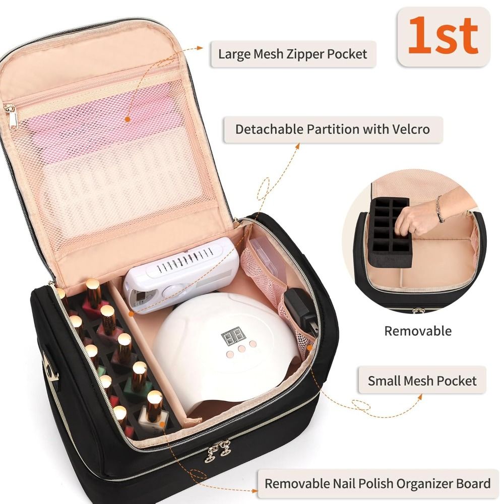 Double Layer Nail Polish Organ - Tech Woven Accessories recension och pris
