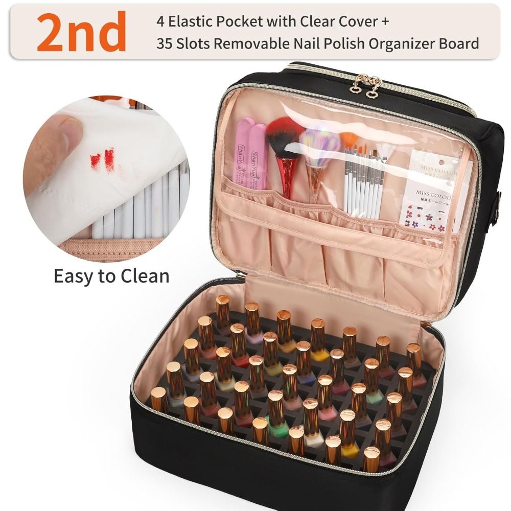Double Layer Nail Polish Organ - Tech Woven Accessories recension och pris