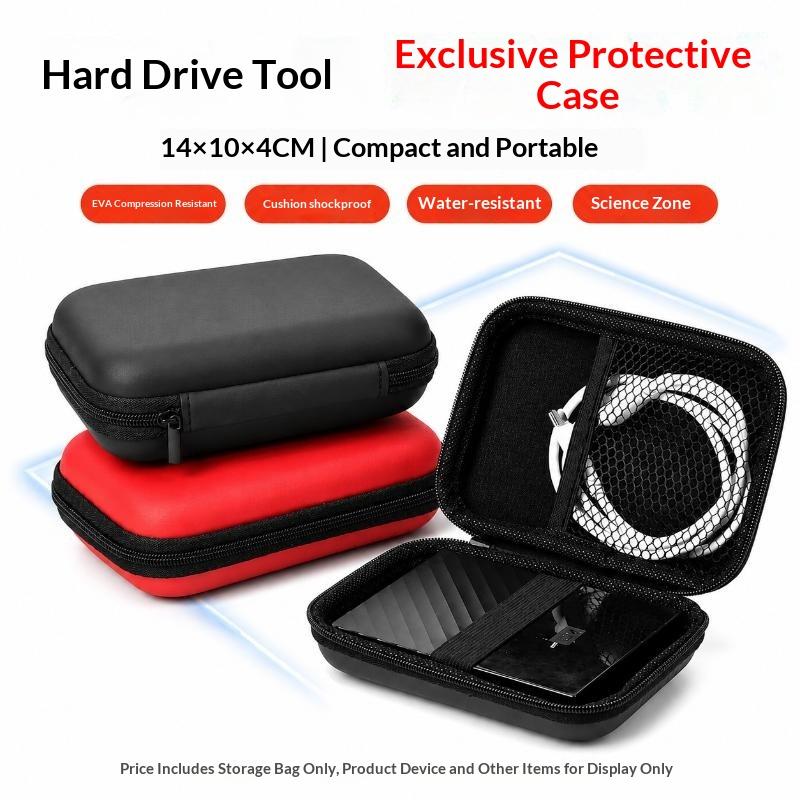Shockproof EVA Tech Accessory  - Tech Accessories Organizer Pouch recension och pris