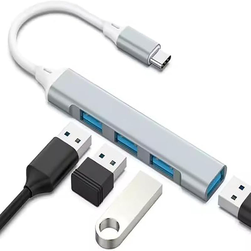 4-Port Multi-Splitter Type C H - Tech Accessories Pc recension och pris