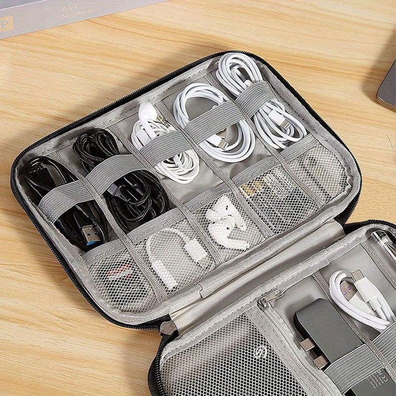 1PC Travel Cable Organizer Cas - Tech Accessories Organizer Pouch recension och pris