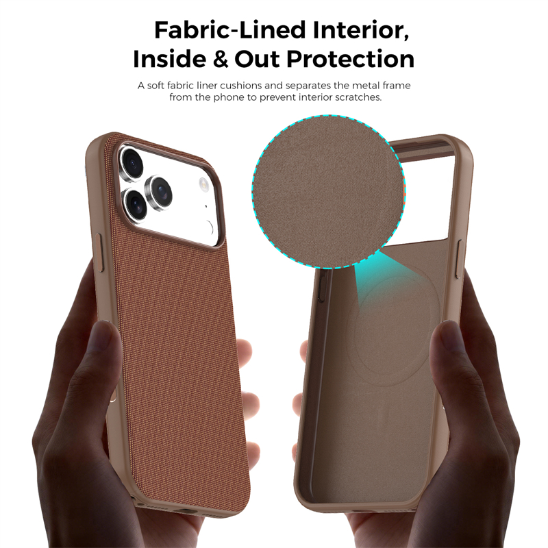 Luxury Tech Woven Fabric Magne - Tech Accessories Hard Case recension och pris