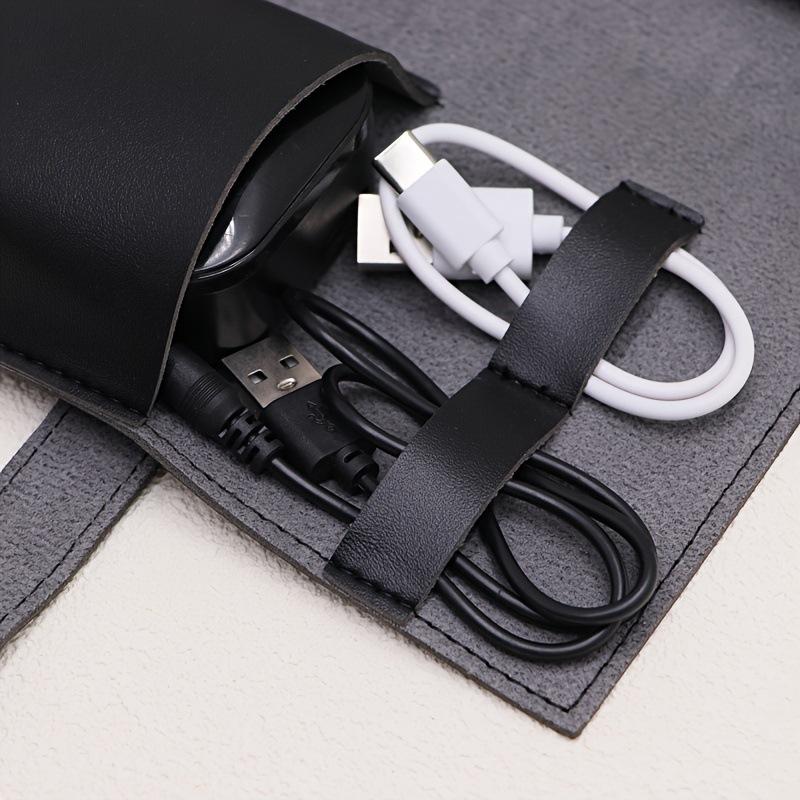 1pc PU Leather Multi-Compartme - Tech Woven Accessories recension och pris