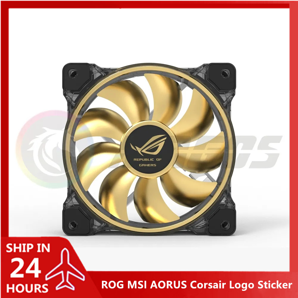 PC Gamer Cabinet Fan Logo Stic - Tech Accessories Pc recension och pris