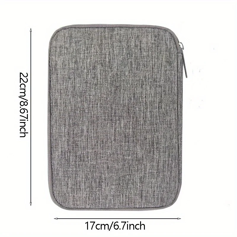 1 Pack Portable Electronic Acc - Tech Accessories Organizer Pouch recension och pris