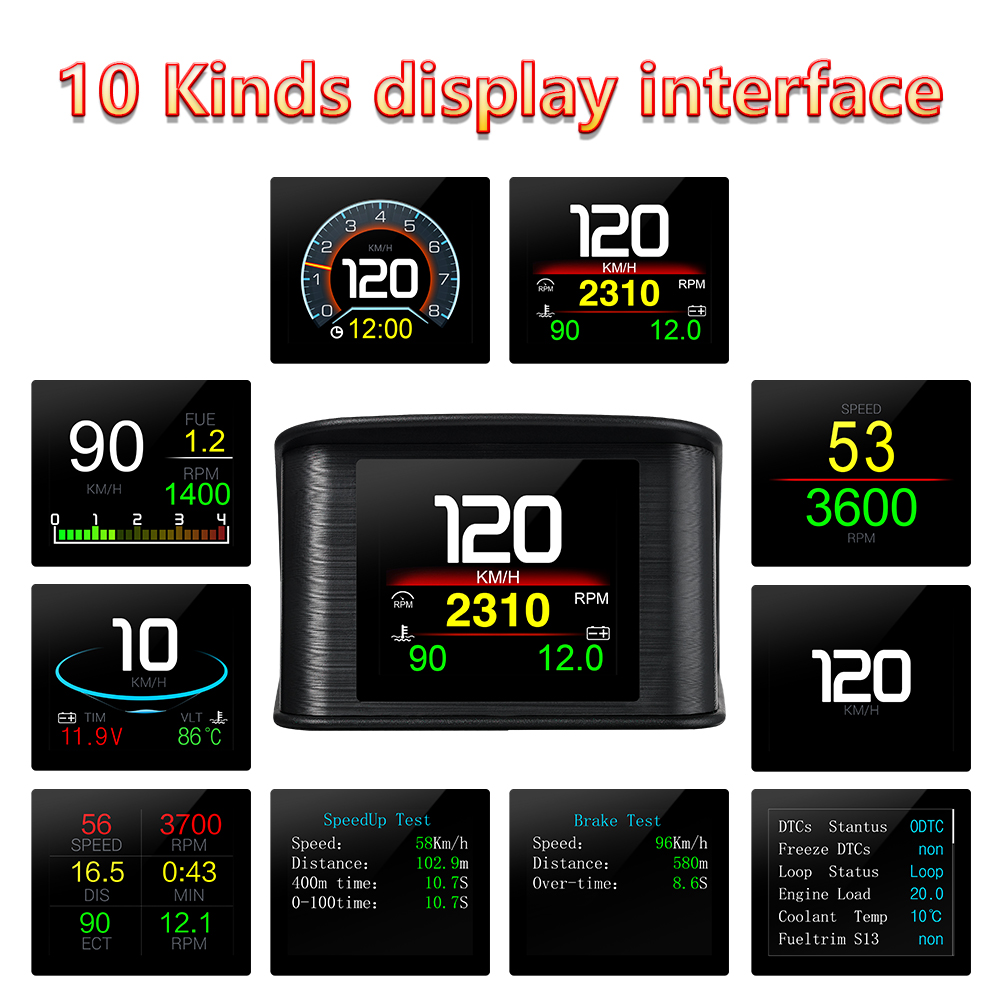 HUD OBD2+GPS On-board Computer - Tech Accessories Pc recension och pris