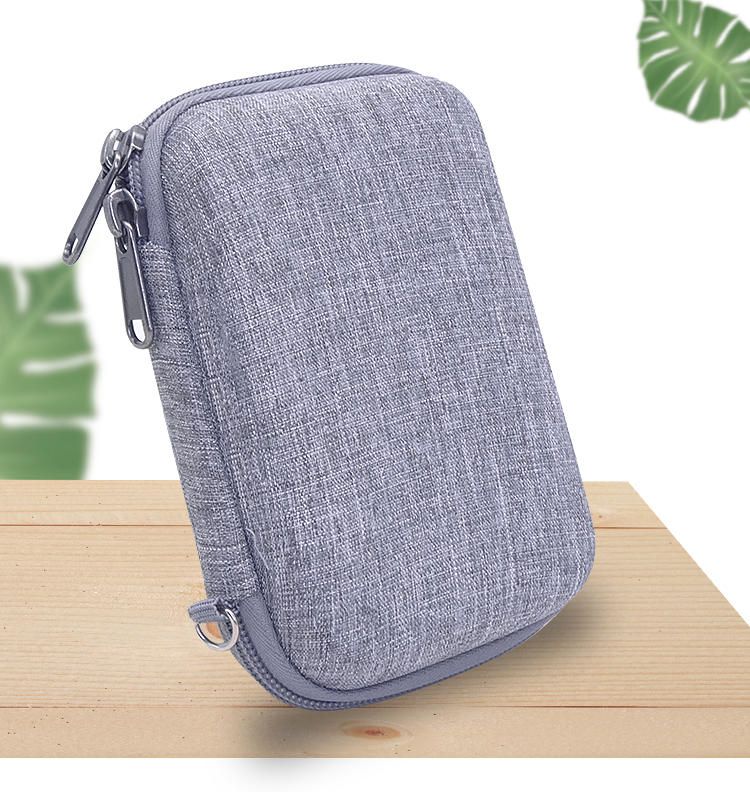 Grey Linen Hard EVA Case for T - Tech Accessories Hard Case recension och pris