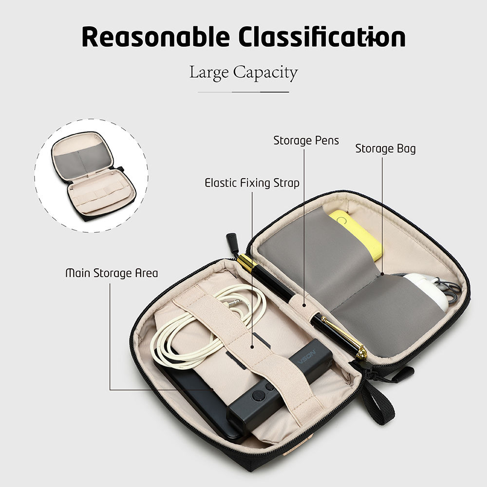 Large Capacity Tech Organizer  - Tech Accessories Organizer Pouch recension och pris