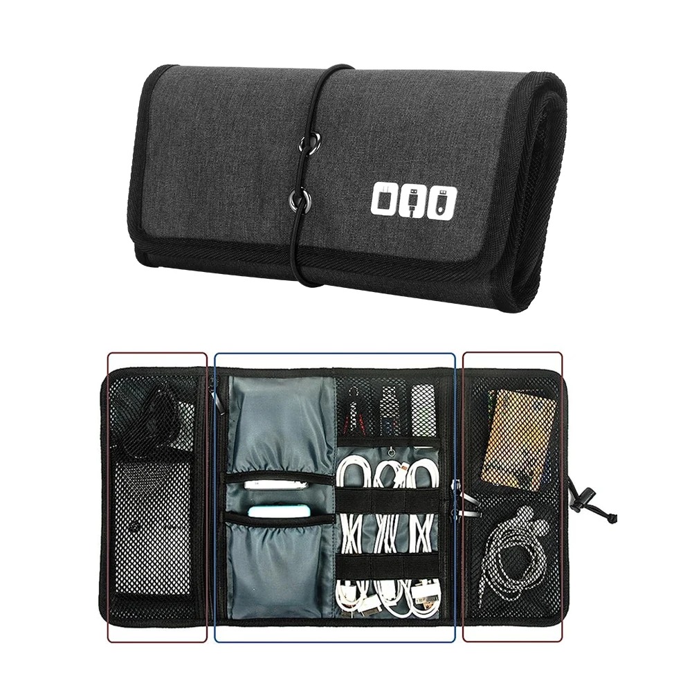 Electronic Organizer Cord Pouc - Tech Accessories Organizer Pouch recension och pris