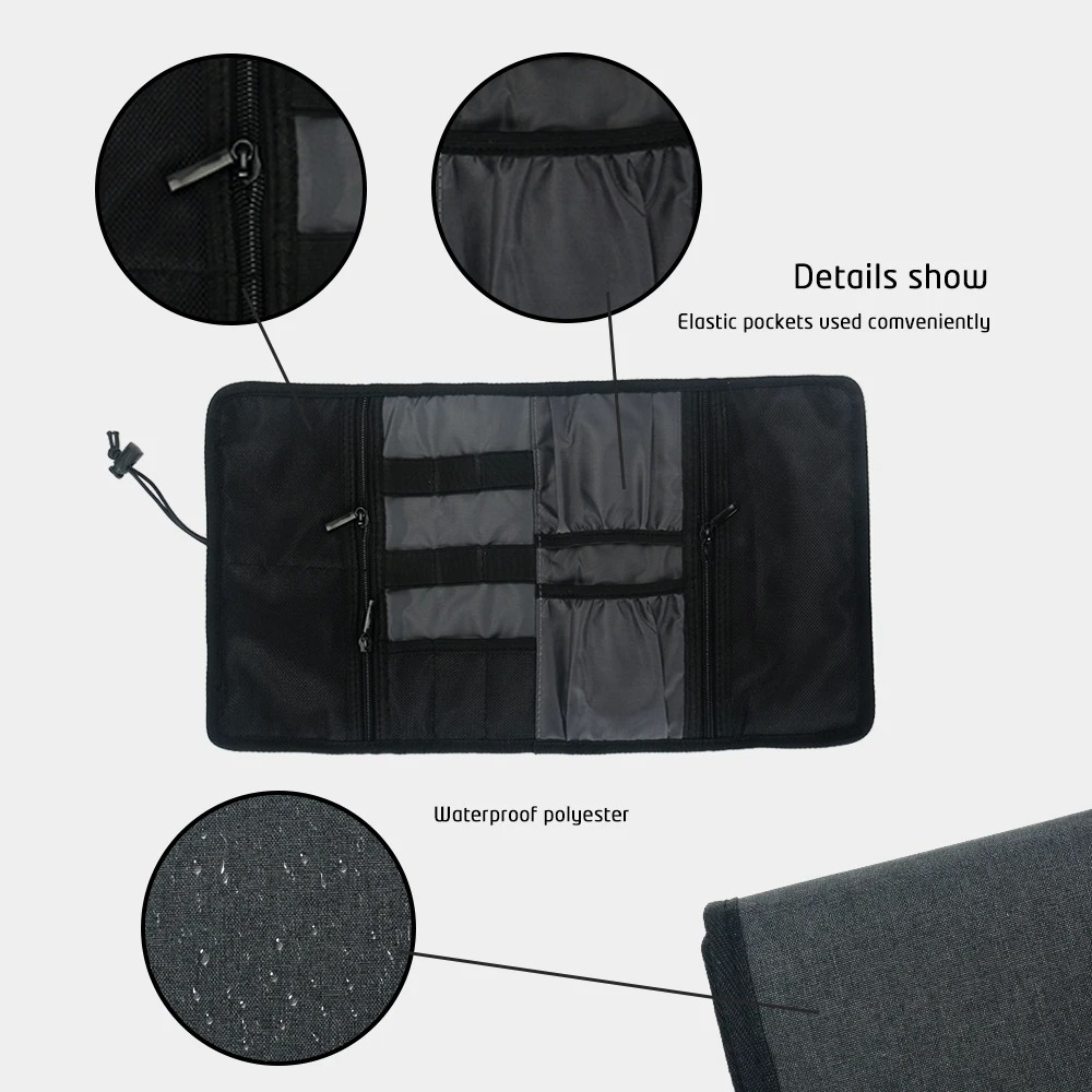 Electronic Organizer Cord Pouc - Tech Accessories Organizer Pouch recension och pris