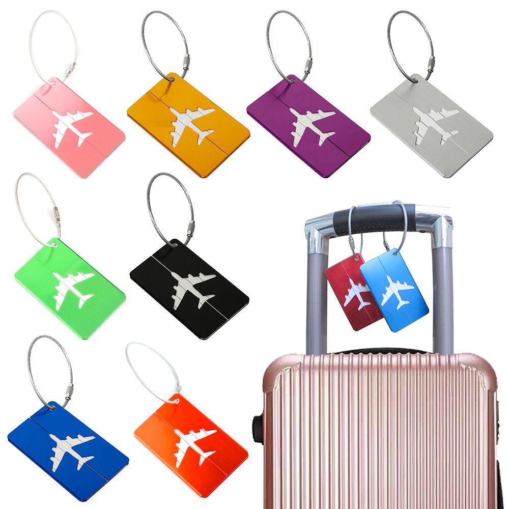 Aluminium Travel Luggage Tags  - Tech Accessories For Travel recension och pris
