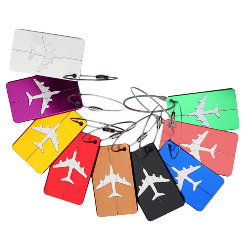 Aluminium Travel Luggage Tags  - Tech Accessories For Travel recension och pris