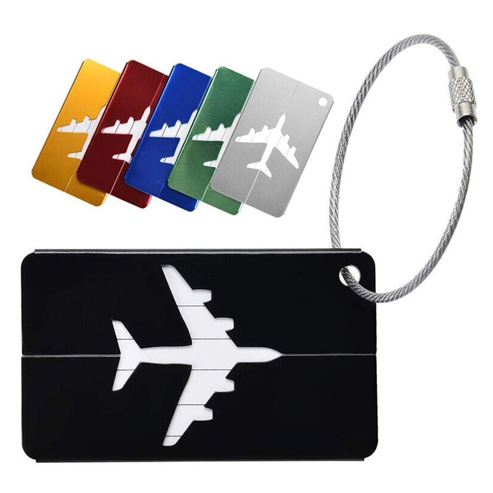 Aluminium Travel Luggage Tags  - Tech Accessories For Travel recension och pris