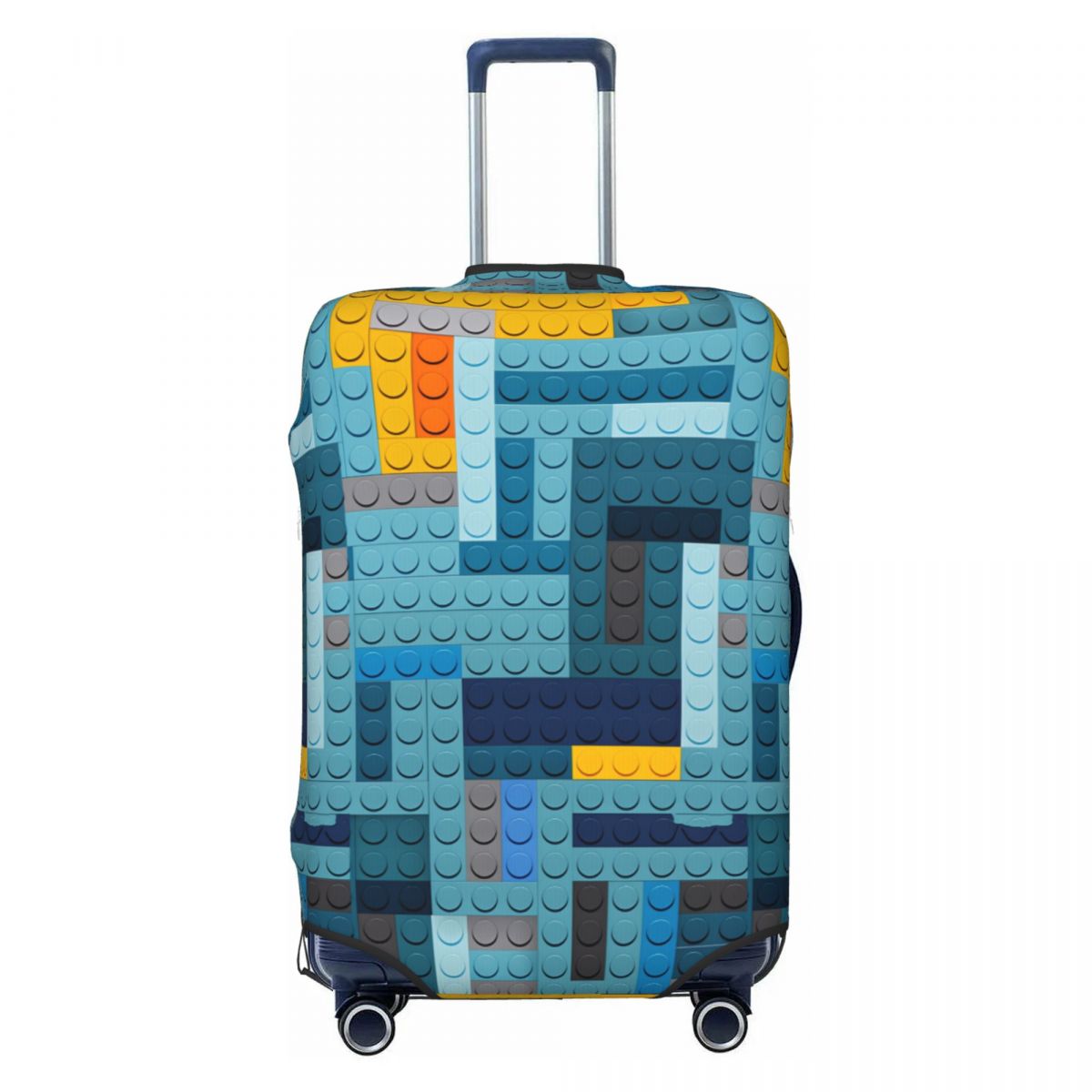 Blue Tech Pixel Building Block - Tech Accessories For Travel recension och pris