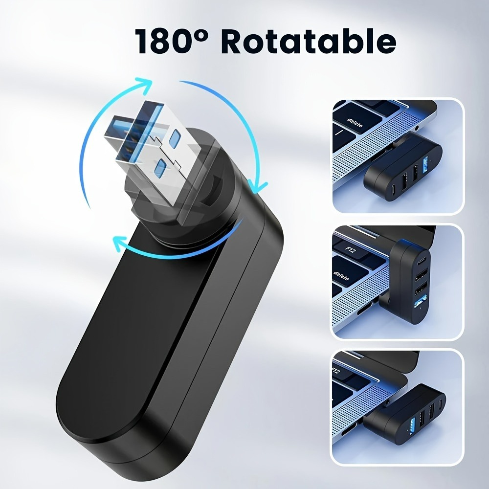 Mini Splitter 4 Ports USB Hub  - Tech Accessories Pc recension och pris